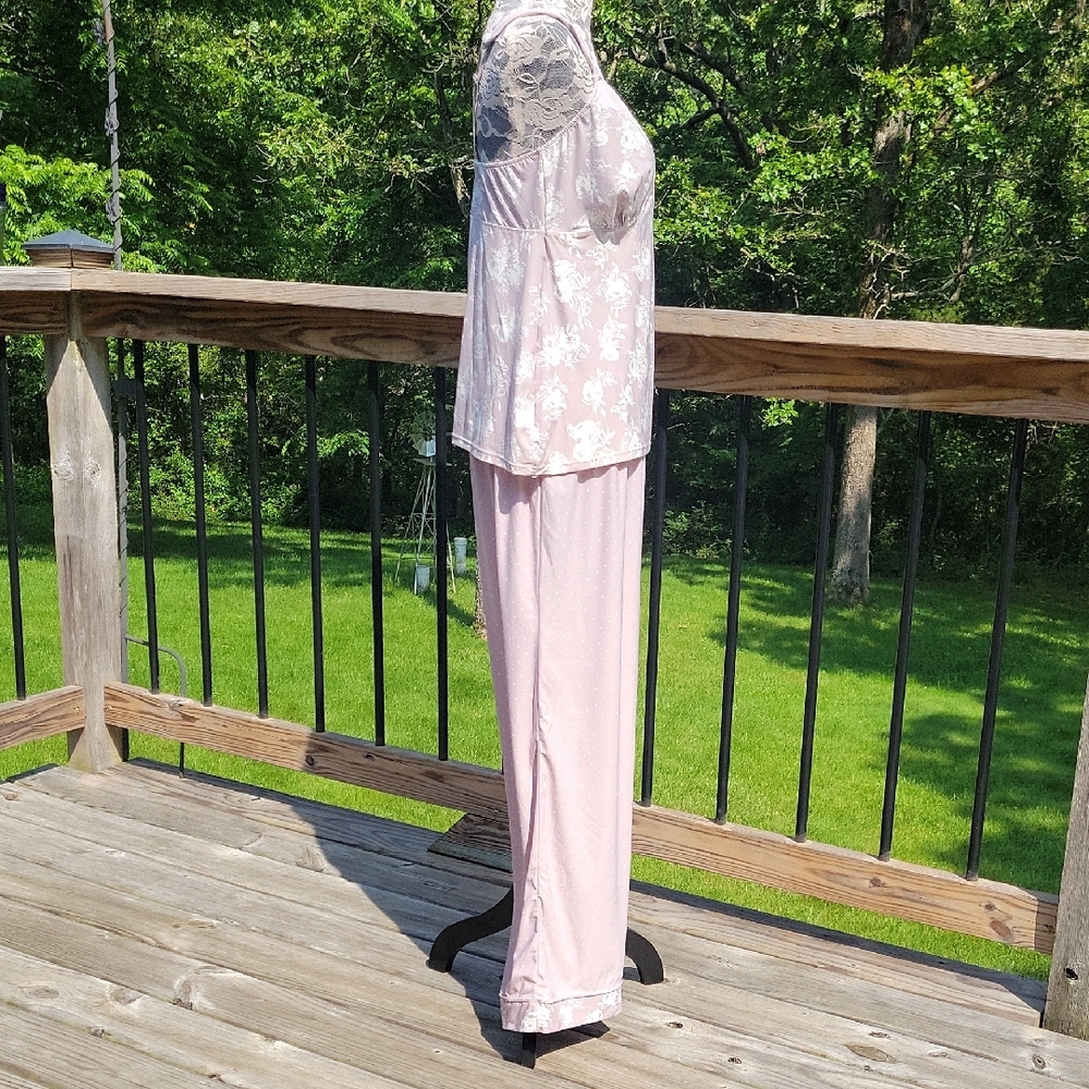 Laura Ashley 2 pc. Pajama Set - Picture 3 of 6